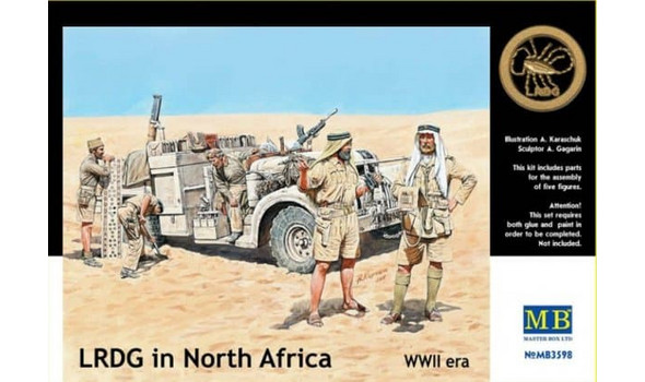 LRDG in North Africa, WWII