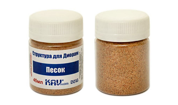 Структура для диорам песок