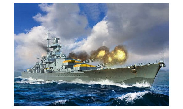 German Gneisenau Battleship