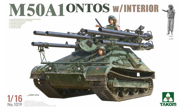 M50A1 Ontos with Interior